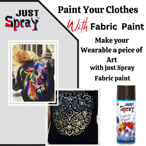Black Fabric Spray paint 400ml