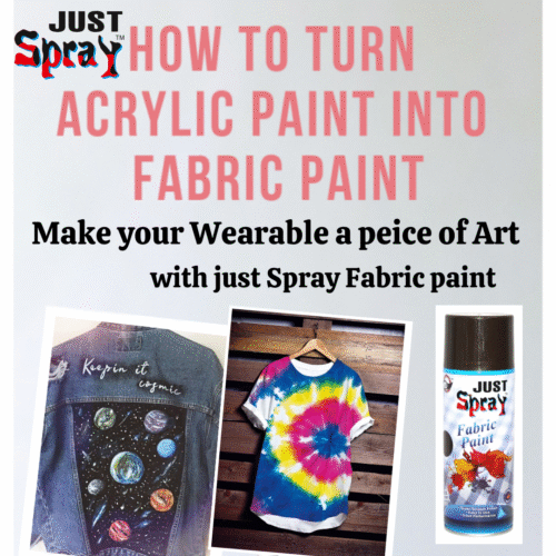 Black Fabric Spray paint 400ml