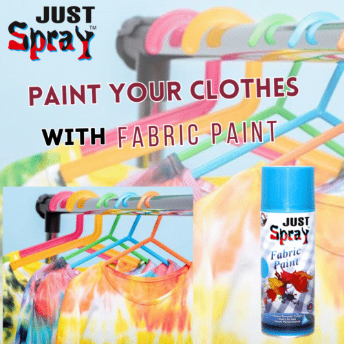Blue Fabric Acrylic Spray Paint