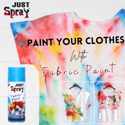 Blue Fabric Acrylic Spray Paint