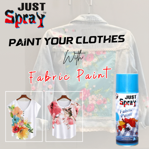 Blue Fabric Acrylic Spray Paint