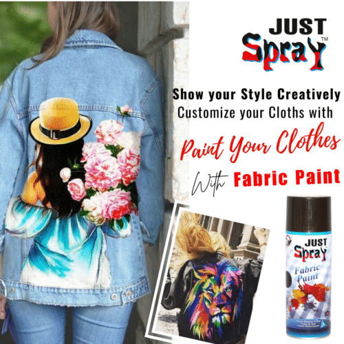 Black Fabric Spray paint 400ml