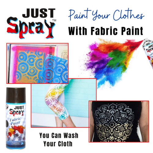 Black Fabric Spray paint 400ml
