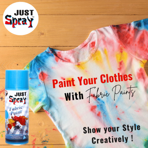 Blue Fabric Acrylic Spray Paint