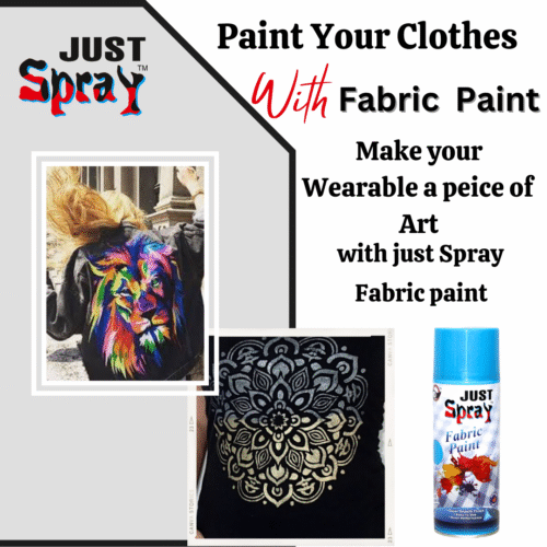 Blue Fabric Acrylic Spray Paint