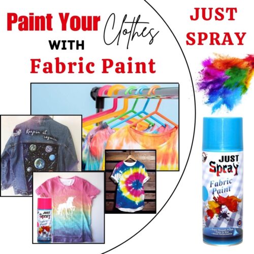 Blue Fabric Acrylic Spray Paint
