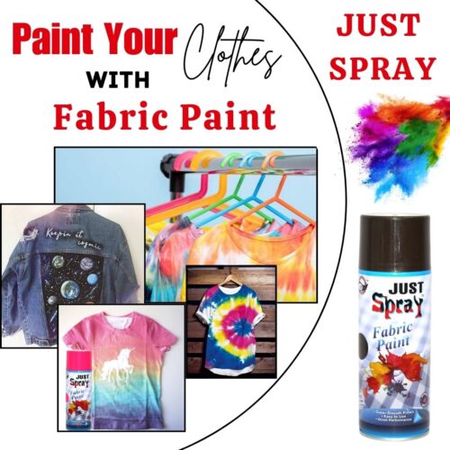 Black Fabric Spray paint 400ml