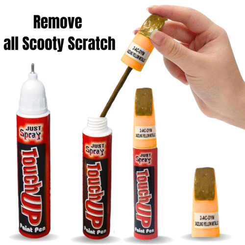 Dazzling Yellow Metallic Activa Scooty Scratch Remover Paint Pen