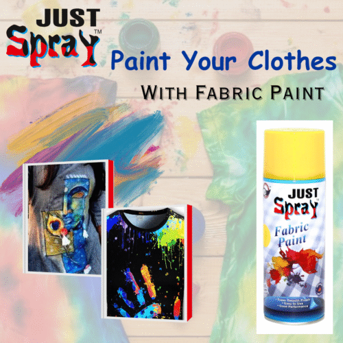Yellow Fabric Spray Paint 400ml