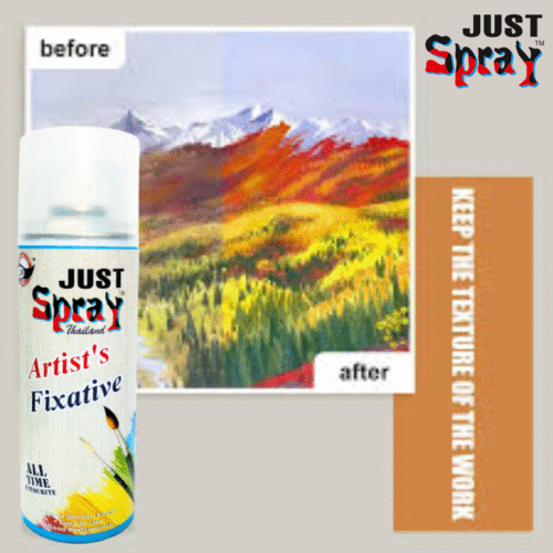 Artists Fixative Spray for Save Your Art and Make Long Lasting 400ml