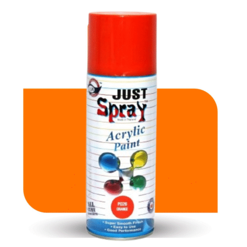Orange Glossy Finish Acrylic Spray Paint (P026)