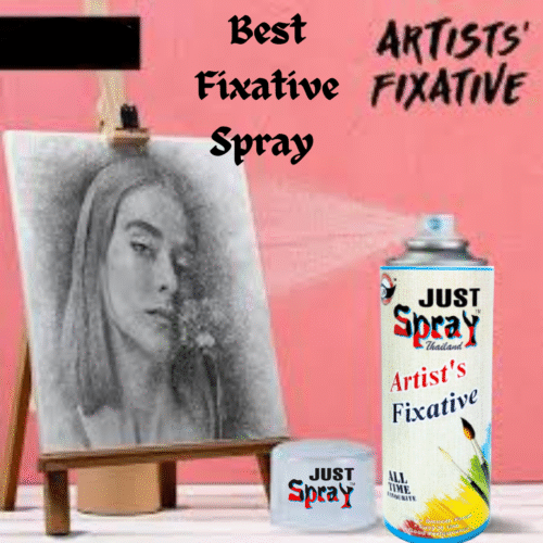 Artists Fixative Spray for Save Your Art and Make Long Lasting 400ml
