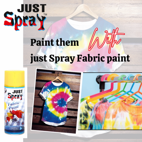 Yellow Fabric Spray Paint 400ml