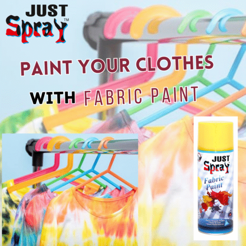 Yellow Fabric Spray Paint 400ml