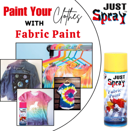 Yellow Fabric Spray Paint 400ml