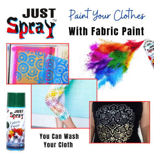Green Fabric Spray Paint 400ml