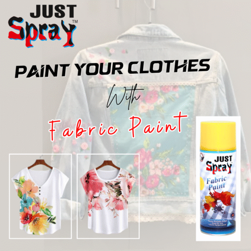 Yellow Fabric Spray Paint 400ml