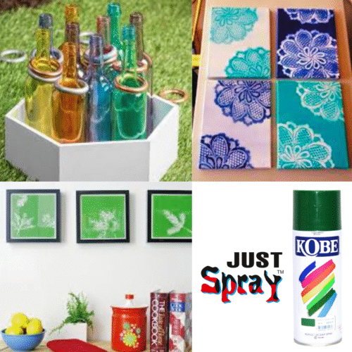 Green Glossy Finish Acrylic Spray Paint
