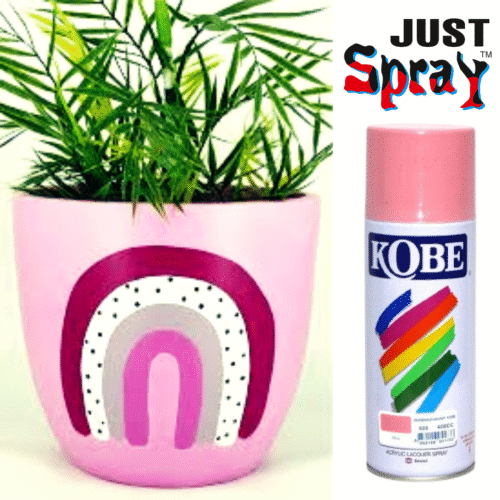 Baby Pink Glossy Finish Acrylic Spray Paint