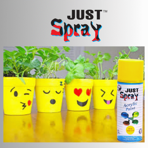 Golden Yellow Glossy Finish Acrylic Spray Paint (P018)