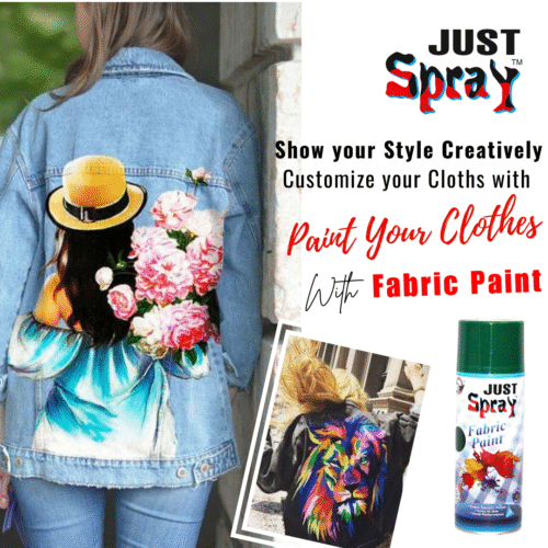 Green Fabric Spray Paint 400ml