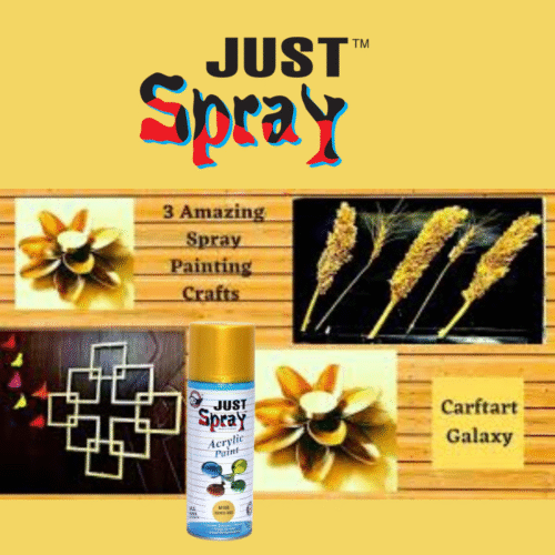 Metallic Dutchess Gold Glossy Finish Acrylic Spray Paint (M166)