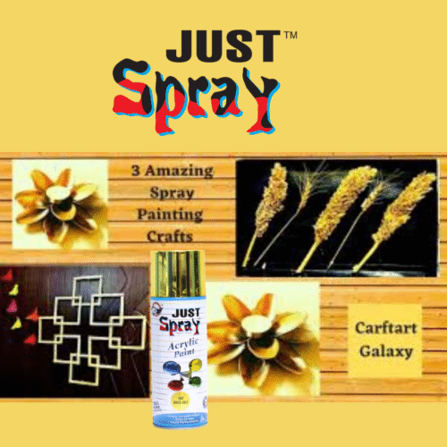 Brass Gold Glossy Finish Acrylic Spray Paint (182)