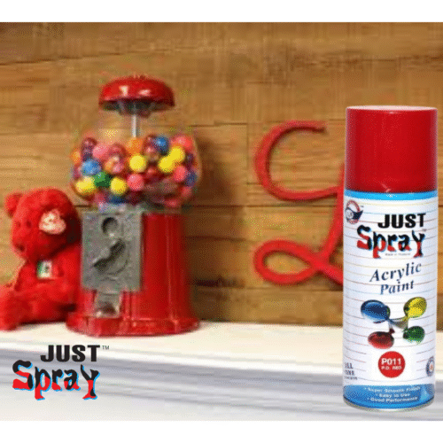 Red Glossy Finish Acrylic Spray Paint (P011)
