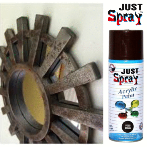 Dark Brown Glossy Finish Acrylic Spray Paint (P065)