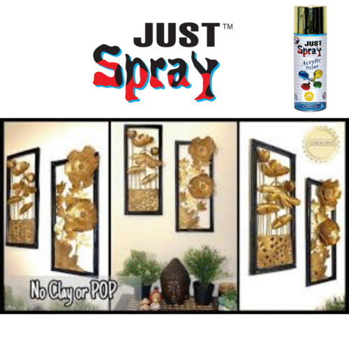 Sparkle Gold Glossy Finish Acrylic Spray Paint (185)