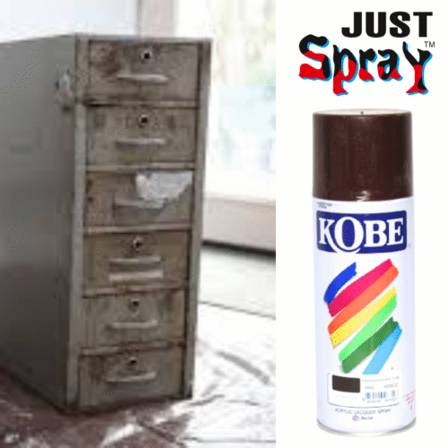 Coca Brown Glossy Finish Acrylic Spray Paint