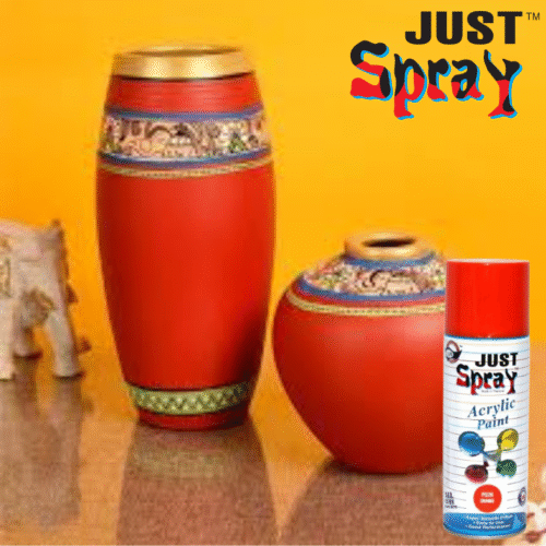 Orange Glossy Finish Acrylic Spray Paint (P026)