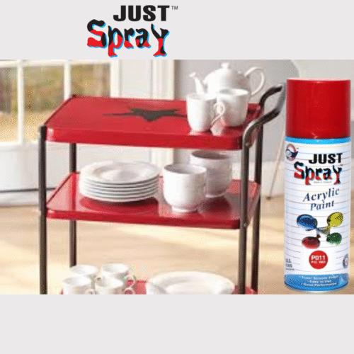 Red Glossy Finish Acrylic Spray Paint (P011)