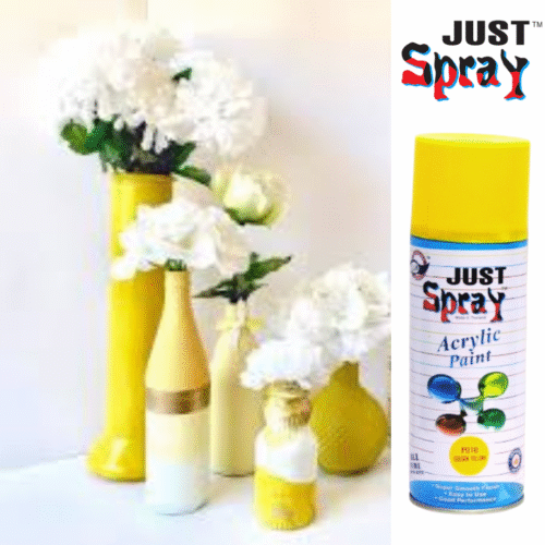 Golden Yellow Glossy Finish Acrylic Spray Paint (P018)