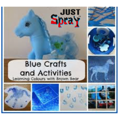 Blue Glossy Finish Acrylic Spray Paint (P013)
