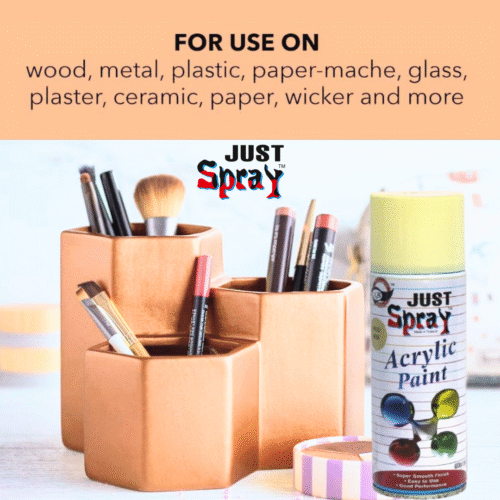 Beige Glossy Finish Acrylic Spray Paint (P010)