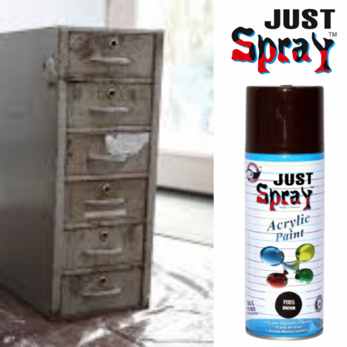 Dark Brown Glossy Finish Acrylic Spray Paint (P065)