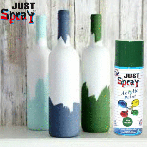 Bus Green Glossy Finish Acrylic Spray Paint (P014)