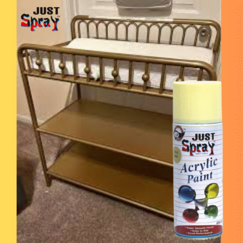 Beige Glossy Finish Acrylic Spray Paint (P010)