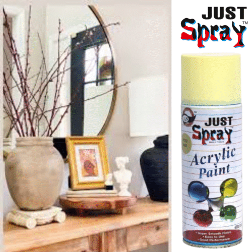 Beige Glossy Finish Acrylic Spray Paint (P010)