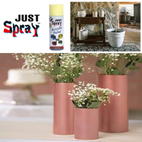 Beige Glossy Finish Acrylic Spray Paint (P010)