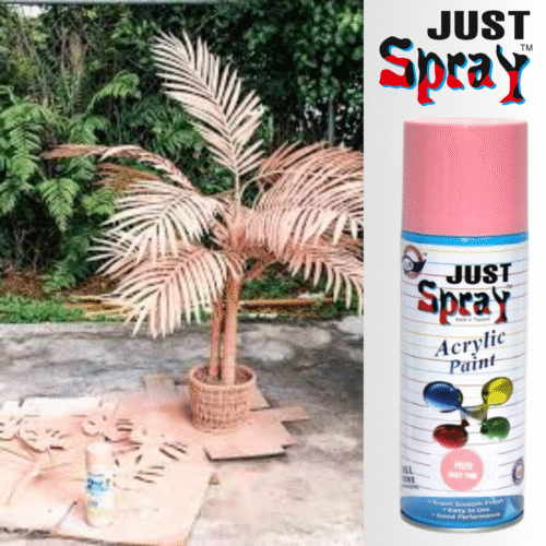 Baby Pink Glossy Finish Acrylic Spray Paint (P029)