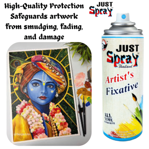 Artists Fixative Spray for Save Your Art and Make Long Lasting 400ml