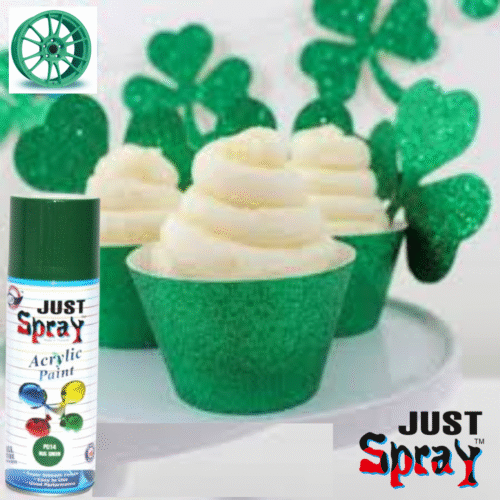 Bus Green Glossy Finish Acrylic Spray Paint (P014)