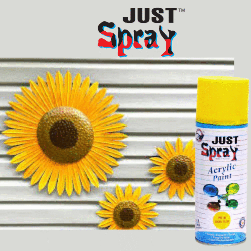 Golden Yellow Glossy Finish Acrylic Spray Paint (P018)