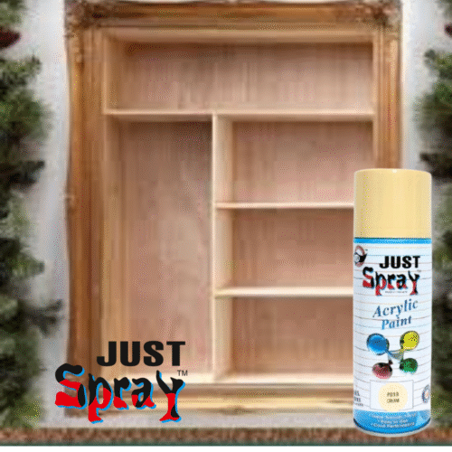 Cream Glossy Finish Acrylic Spray Paint (P019)