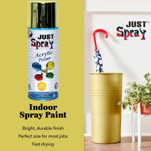 Sparkle Gold Glossy Finish Acrylic Spray Paint (185)