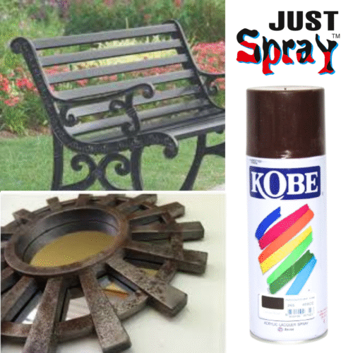 Coca Brown Glossy Finish Acrylic Spray Paint