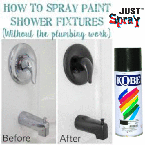 Black Glossy Finish Acrylic Spray Paint