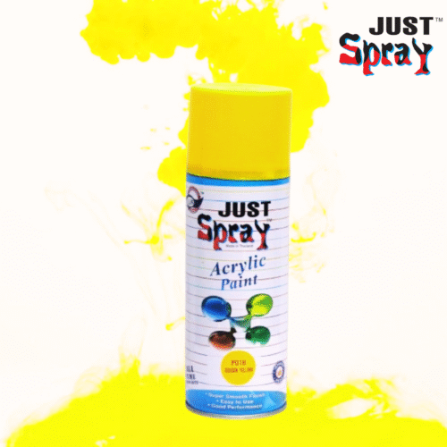 Golden Yellow Glossy Finish Acrylic Spray Paint (P018)